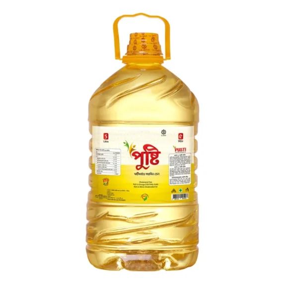 পুষ্টি সয়াবিন তেল ৫ লিটার