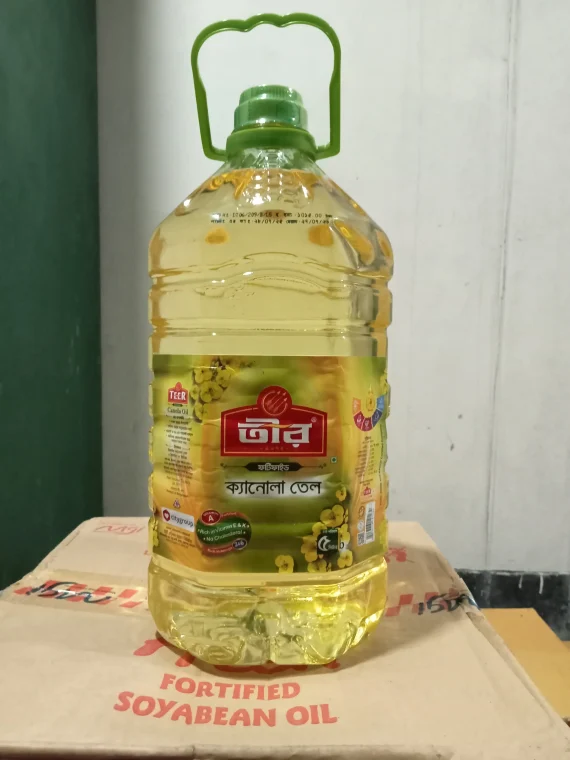 তীর ক্যানোলা সয়াবিন তেল ৫ লিটার
